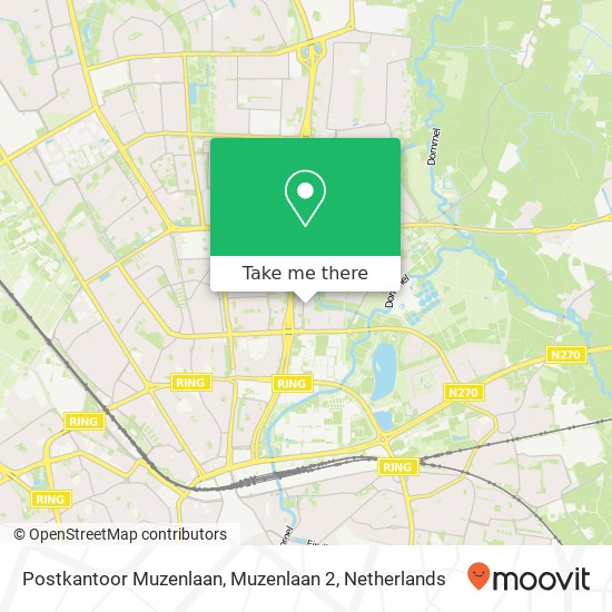 Postkantoor Muzenlaan, Muzenlaan 2 map