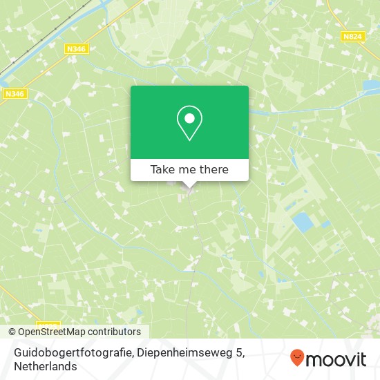 Guidobogertfotografie, Diepenheimseweg 5 map