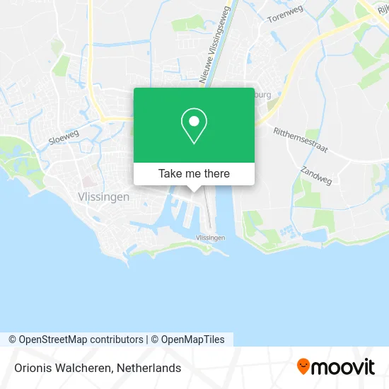 Orionis Walcheren map