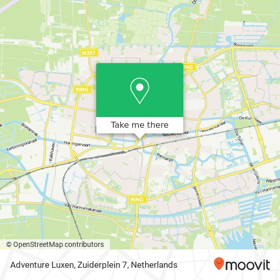 Adventure Luxen, Zuiderplein 7 map