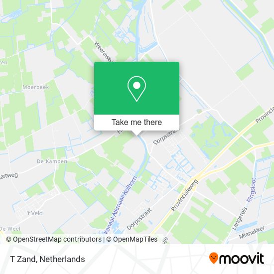 T Zand map