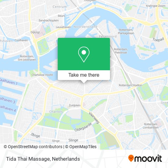 Tida Thai Massage map