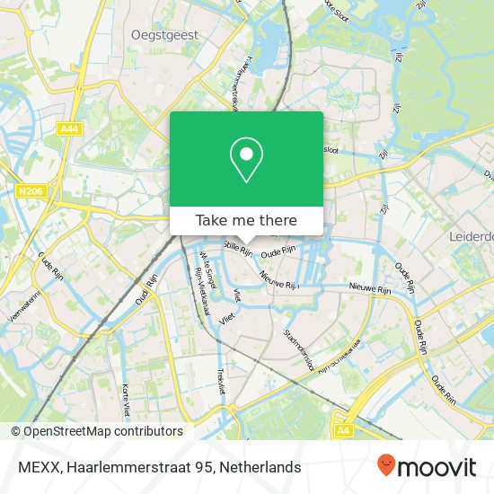 MEXX, Haarlemmerstraat 95 map