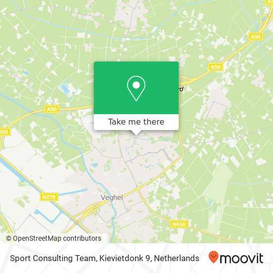 Sport Consulting Team, Kievietdonk 9 map