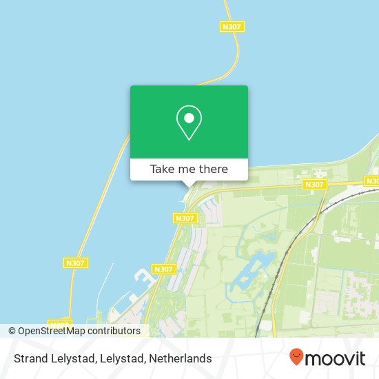 Strand Lelystad, Lelystad map