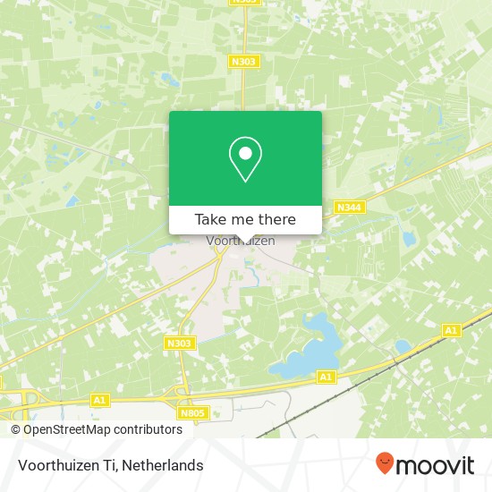 Voorthuizen Ti map