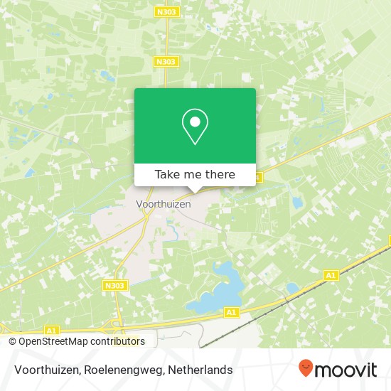 Voorthuizen, Roelenengweg map