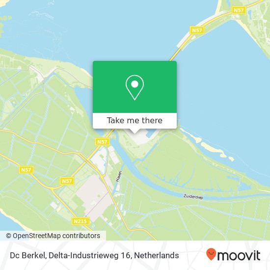 Dc Berkel, Delta-Industrieweg 16 map