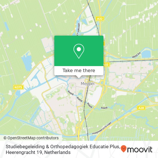 Studiebegeleiding & Orthopedagogiek Educatie Plus, Heerengracht 19 map