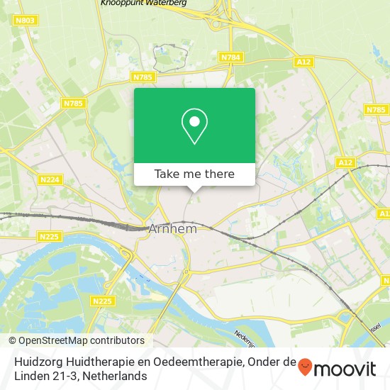 Huidzorg Huidtherapie en Oedeemtherapie, Onder de Linden 21-3 map