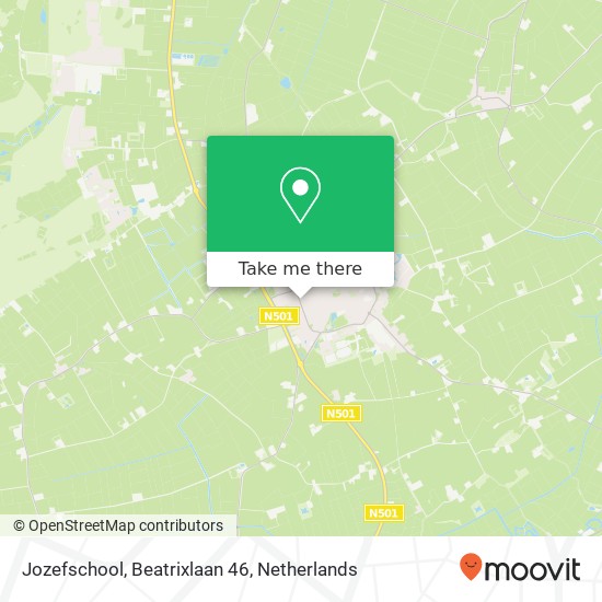 Jozefschool, Beatrixlaan 46 map