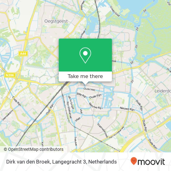 Dirk van den Broek, Langegracht 3 map