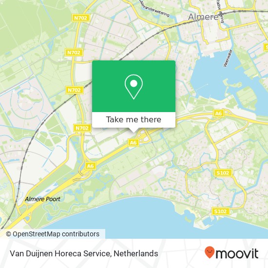 Van Duijnen Horeca Service Karte