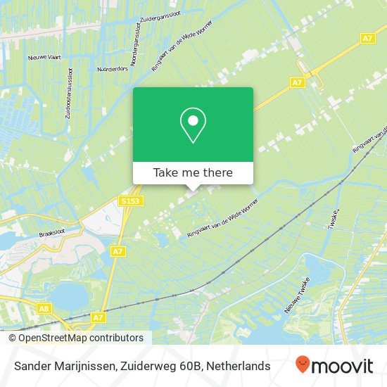 Sander Marijnissen, Zuiderweg 60B map