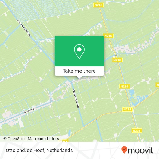 Ottoland, de Hoef map