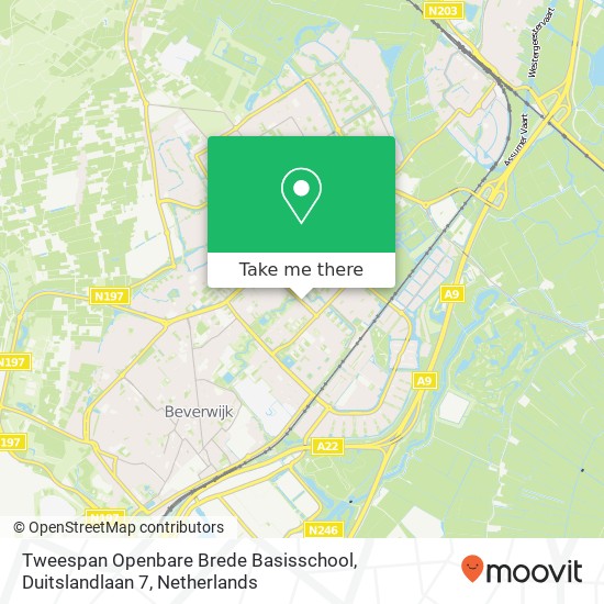 Tweespan Openbare Brede Basisschool, Duitslandlaan 7 map