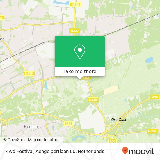 4wd Festival, Aengelbertlaan 60 map