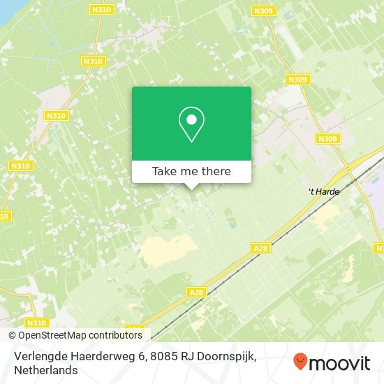 Verlengde Haerderweg 6, 8085 RJ Doornspijk map