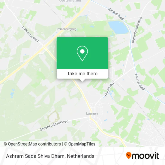Ashram Sada Shiva Dham map