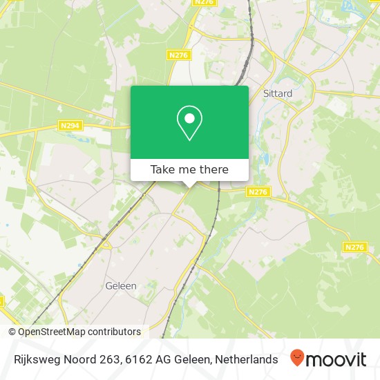 Rijksweg Noord 263, 6162 AG Geleen map