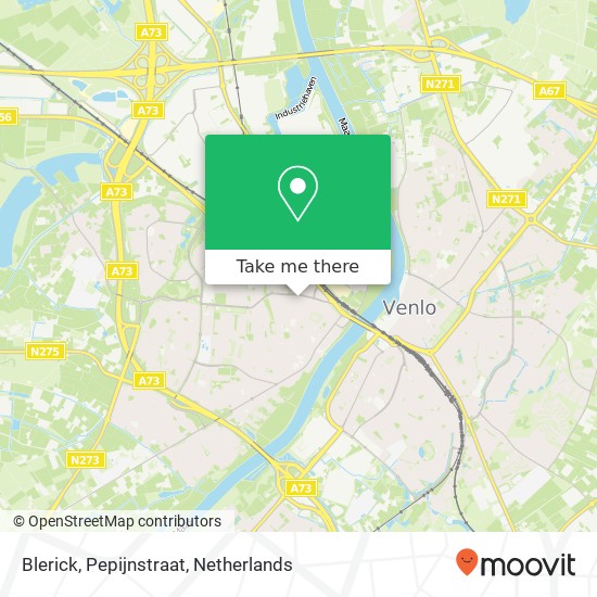 Blerick, Pepijnstraat map