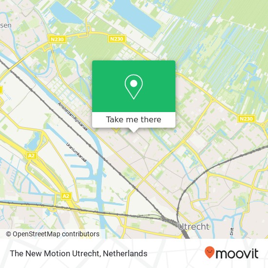 The New Motion Utrecht map