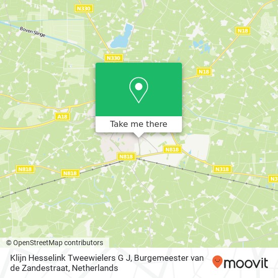 Klijn Hesselink Tweewielers G J, Burgemeester van de Zandestraat map