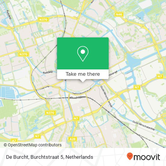 De Burcht, Burchtstraat 5 map