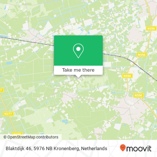 Blaktdijk 46, 5976 NB Kronenberg map