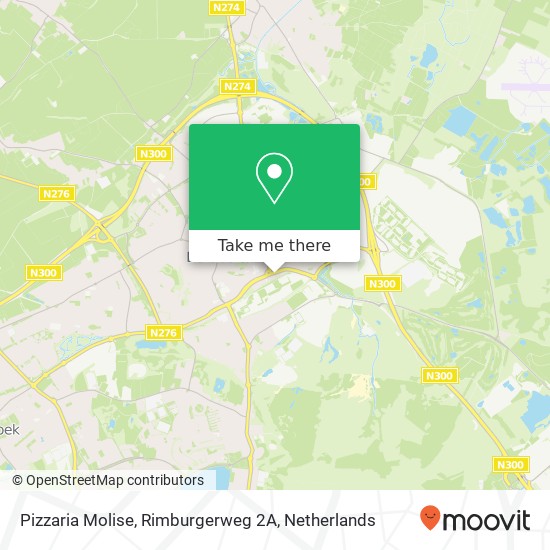 Pizzaria Molise, Rimburgerweg 2A map