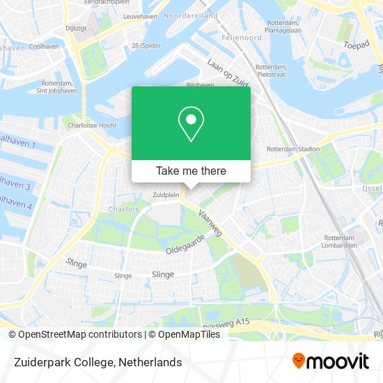 Zuiderpark College map