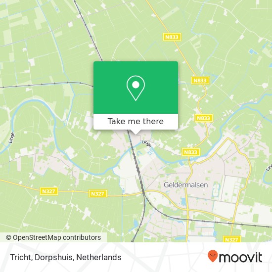 Tricht, Dorpshuis map
