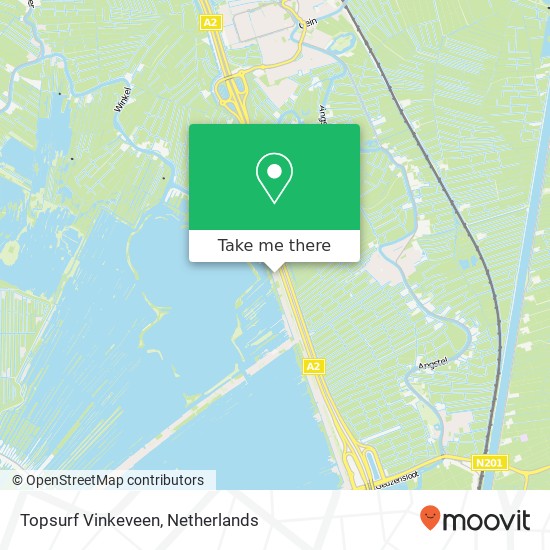 Topsurf Vinkeveen, Vinkenkade 31 map