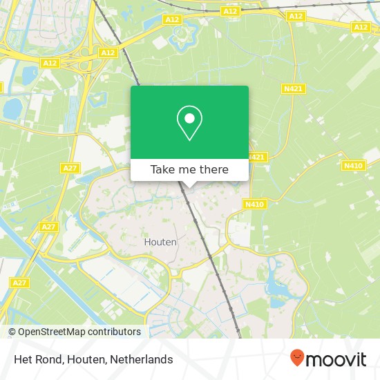 Het Rond, Houten map