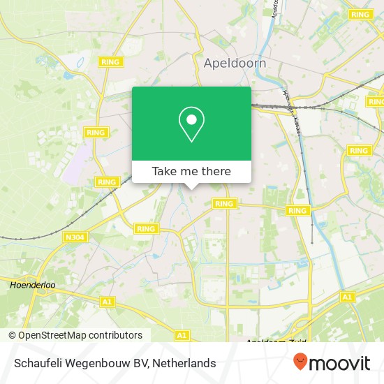 Schaufeli Wegenbouw BV map