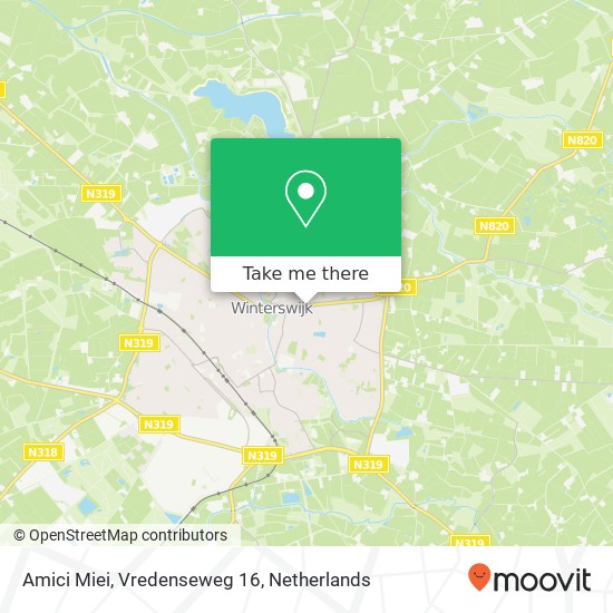Amici Miei, Vredenseweg 16 map