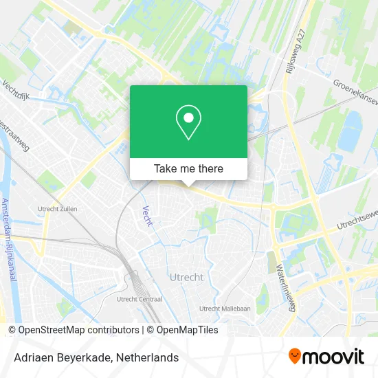 Adriaen Beyerkade map