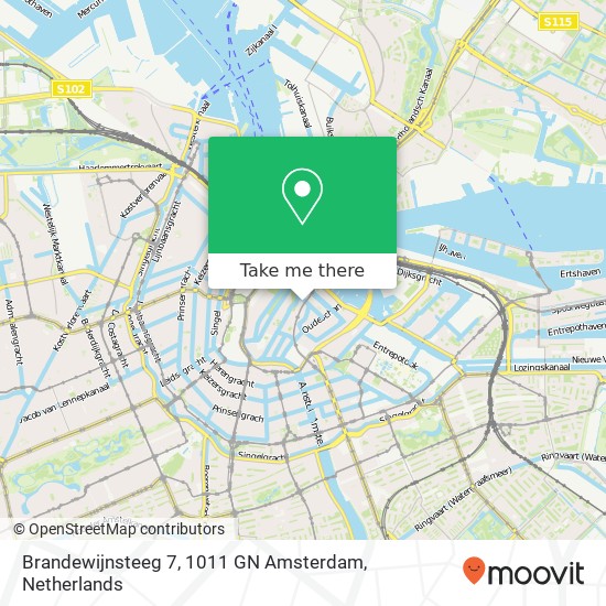 Brandewijnsteeg 7, 1011 GN Amsterdam map