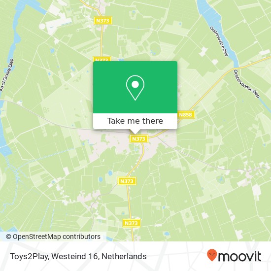 Toys2Play, Westeind 16 map