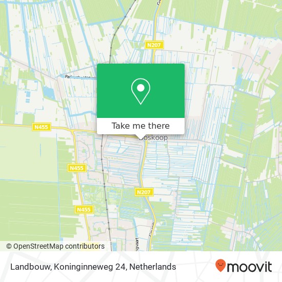 Landbouw, Koninginneweg 24 map