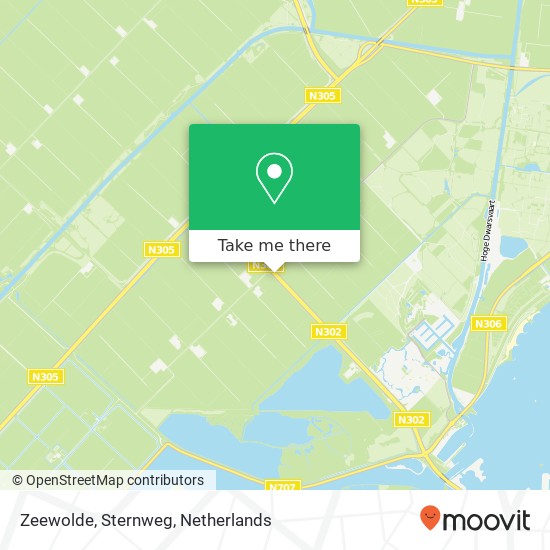 Zeewolde, Sternweg map