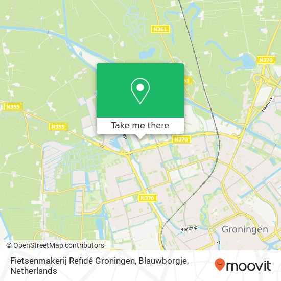 Fietsenmakerij Refidé Groningen, Blauwborgje map