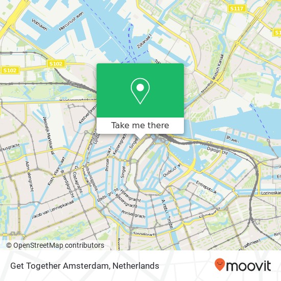 Get Together Amsterdam map