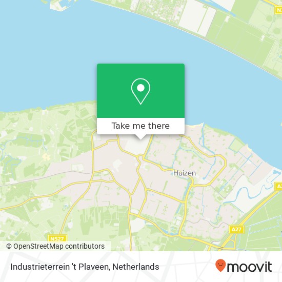 Industrieterrein 't Plaveen map