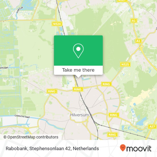 Rabobank, Stephensonlaan 42 map