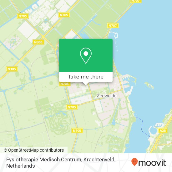 Fysiotherapie Medisch Centrum, Krachtenveld Karte