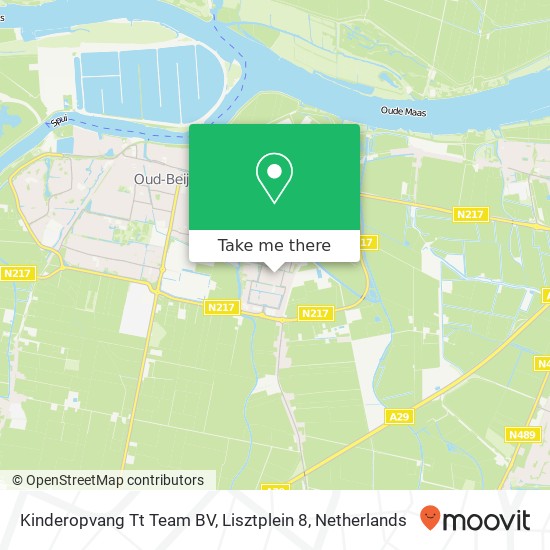 Kinderopvang Tt Team BV, Lisztplein 8 map