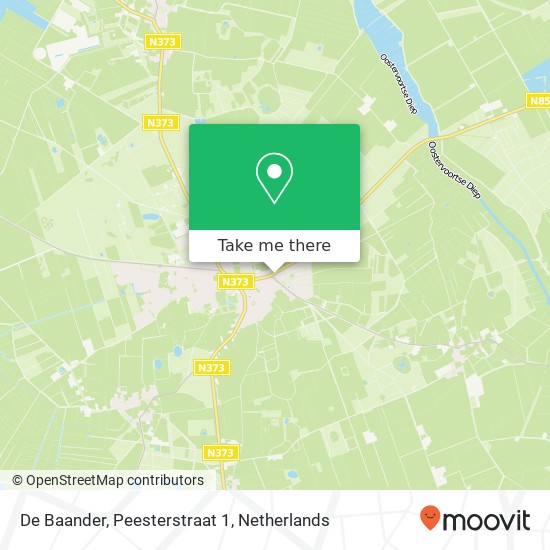 De Baander, Peesterstraat 1 map