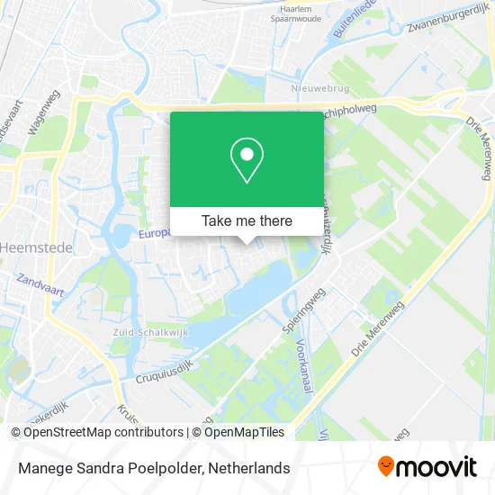 Manege Sandra Poelpolder Karte