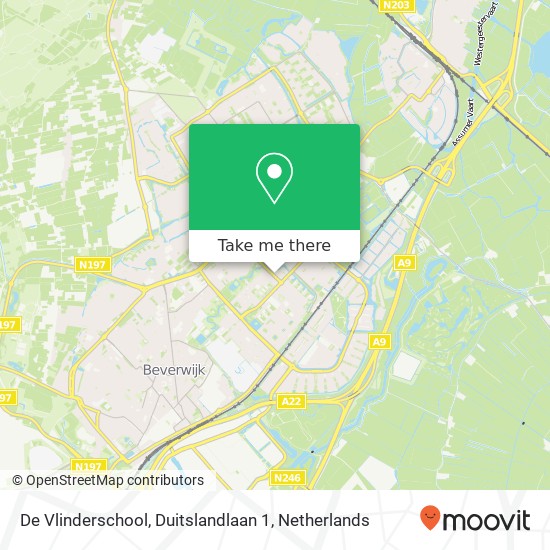 De Vlinderschool, Duitslandlaan 1 map